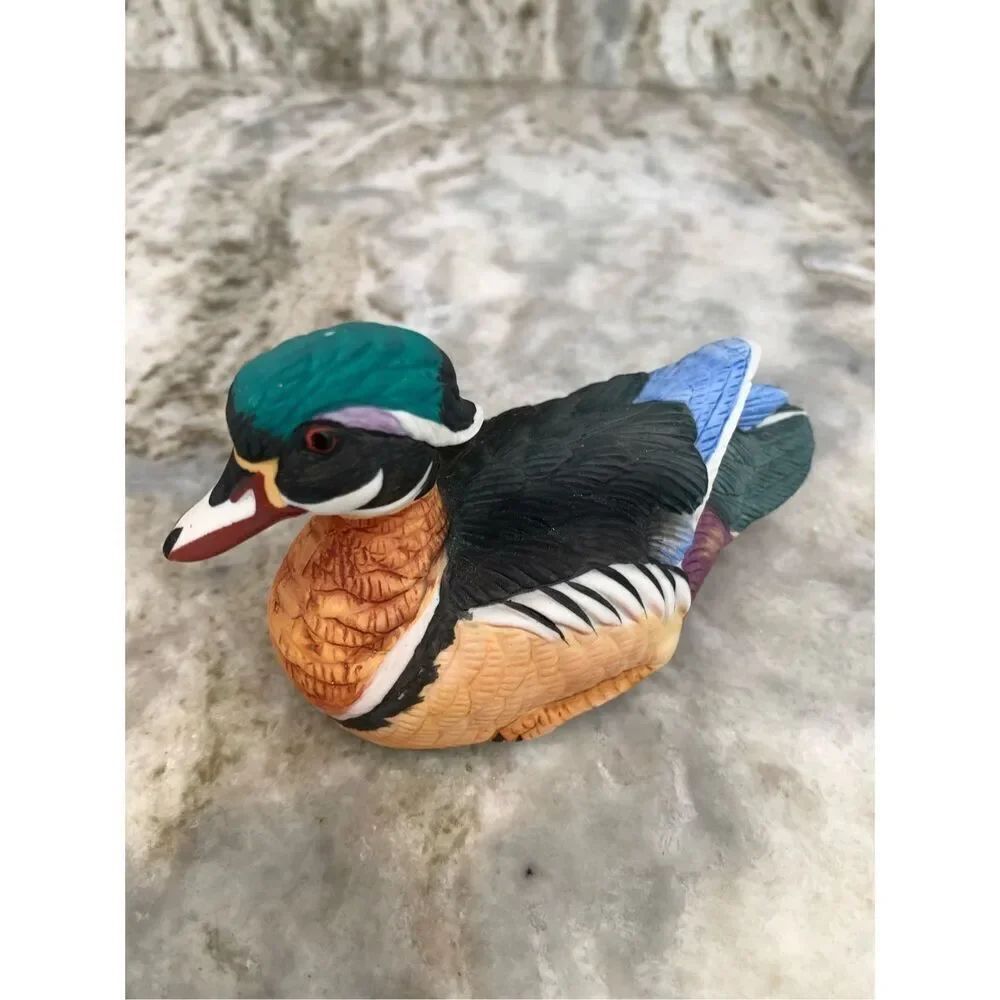 Wood Duck Ceramic #household accent #duck